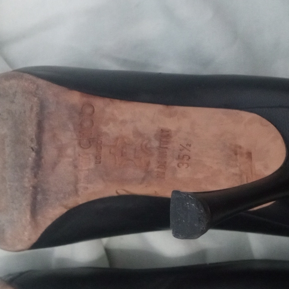 Jimmy Choo Black Heels Size 35.5 - Picture 8 of 8